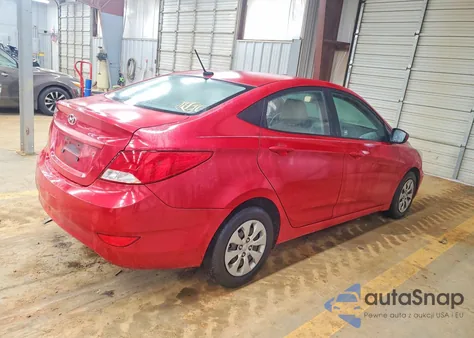 2016 Hyundai Accent Se z USA, uszkodzony, nr VIN KMHCT4AE2GU163155